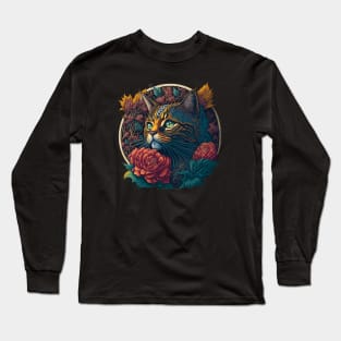 Cat Breed - Cymric Cat Long Sleeve T-Shirt